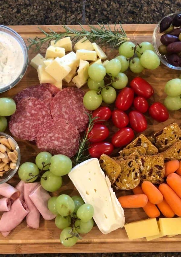 Simple, Family Friendly Charcuterie Board