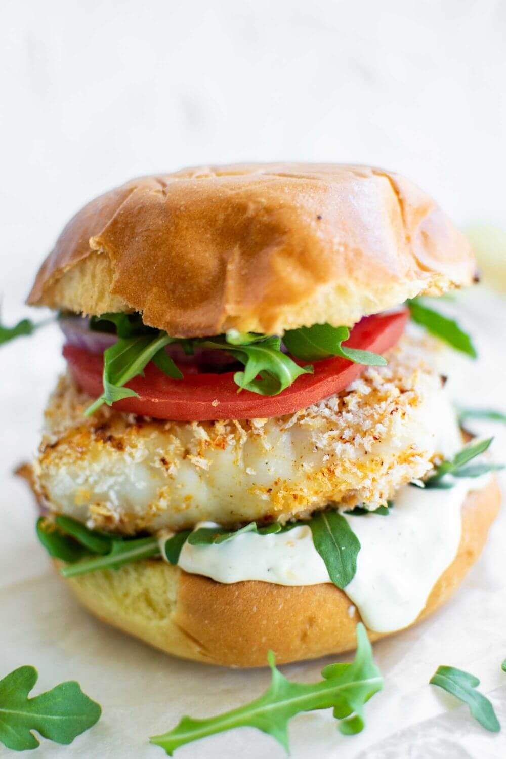 Air Fryer Fish Sandwich Recipe - Sweetphi