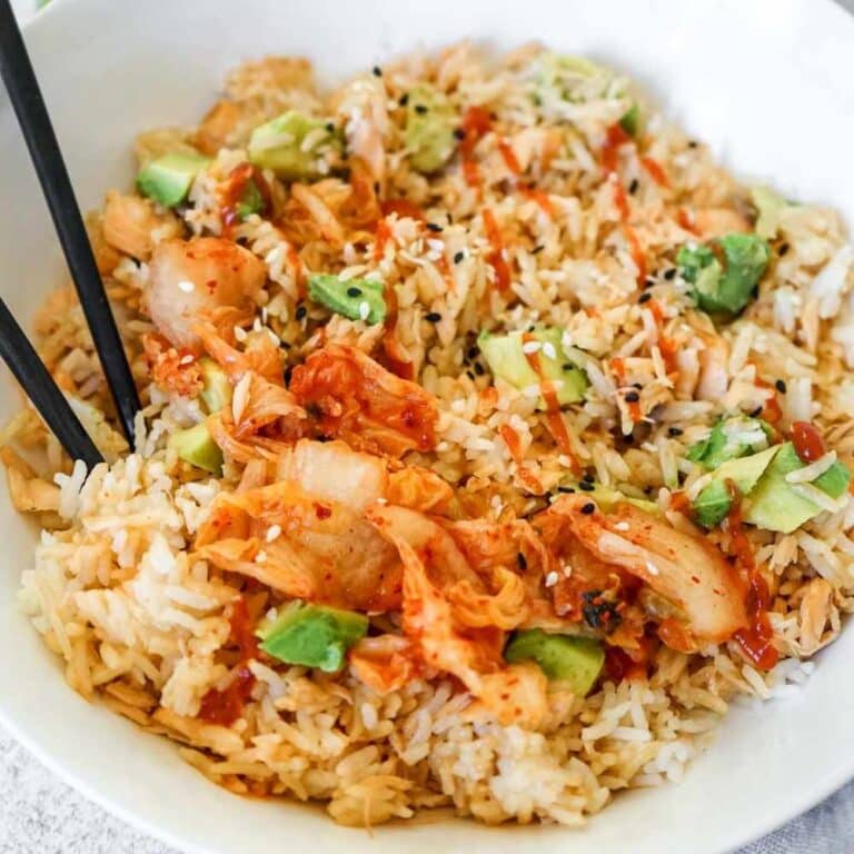TikTok Rice Bowl with Salmon (Viral Recipe)