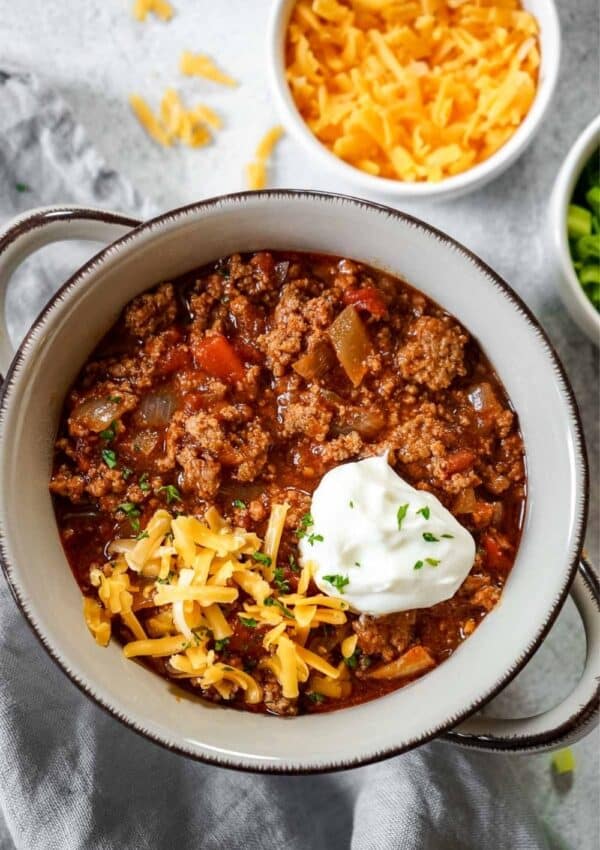 Easy, Homemade Chili Con Carne (no beans)