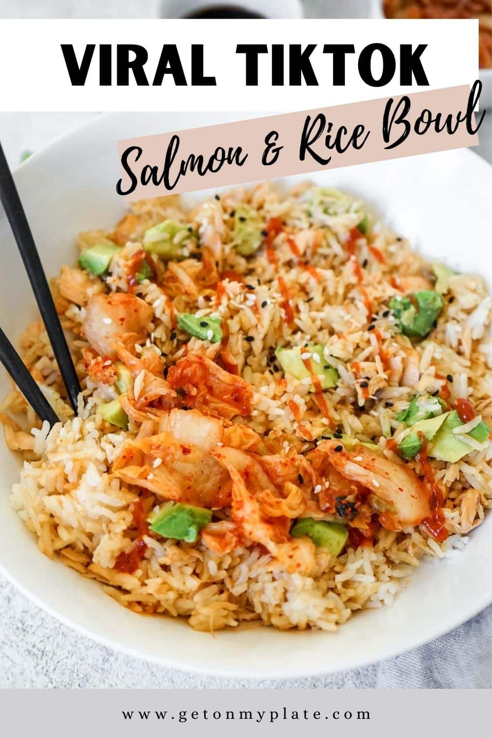 Viral TikTok Salmon and Rice Bowl Recipe