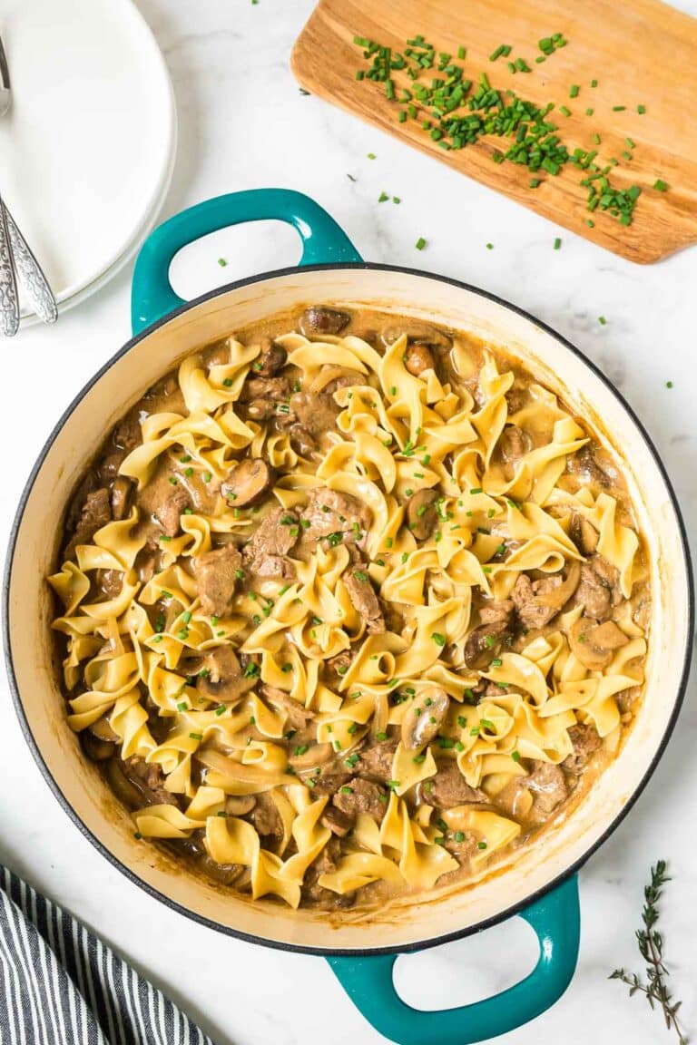 Easy Beef Stroganoff Without Sour Cream
