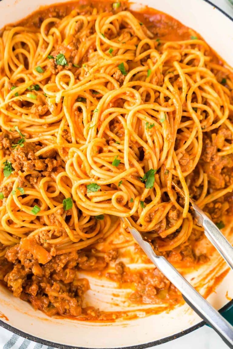 Mexican Spaghetti Recipe (Taco Spaghetti)