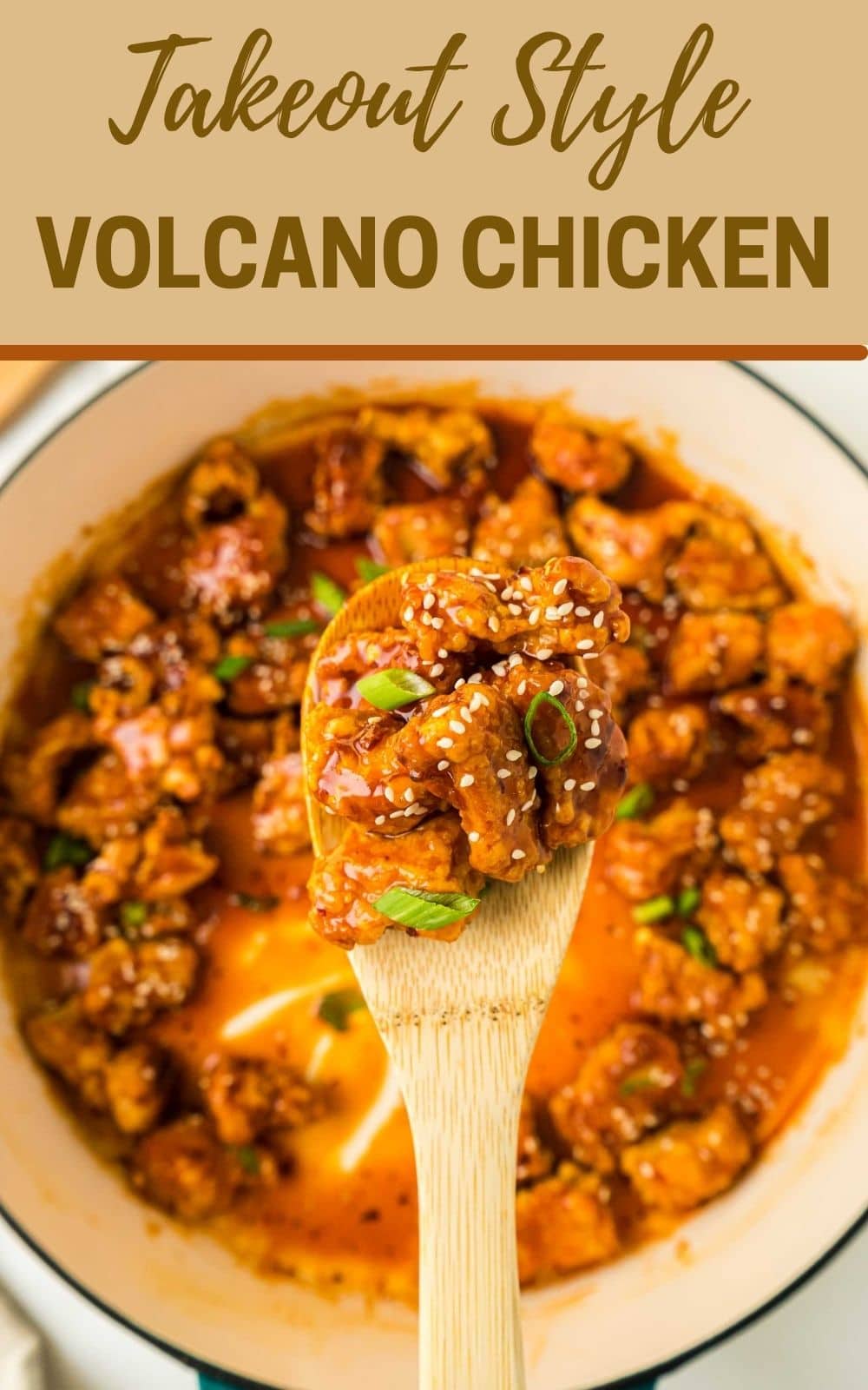 Volcano Chicken Recipe Get On My Plate