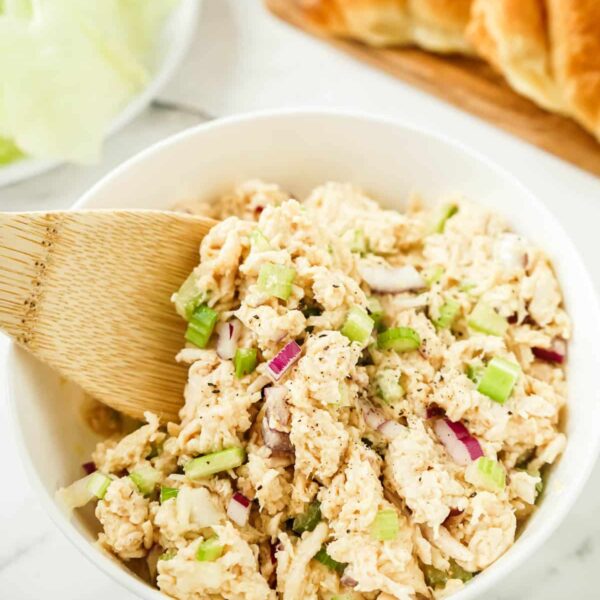 Chicken Salad Recipe Without Mayo | Get On My Plate