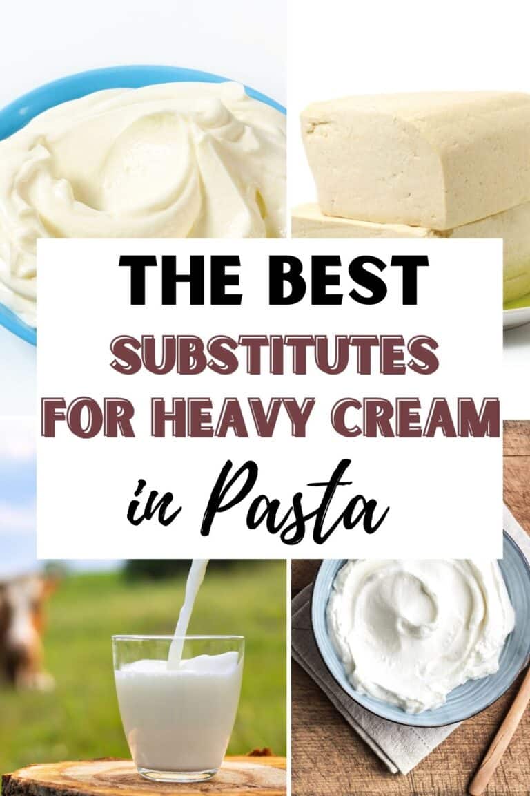15 Best Substitutes For Heavy Cream in Pasta