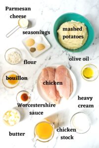 Creamy Chicken and Mashed Potatoes Get On My Plate