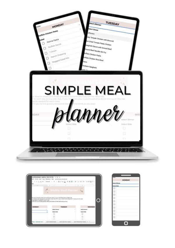 How to Use a Google Sheets Meal Planner