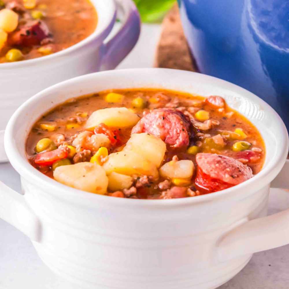 Texas-style Cowboy stew recipe.
