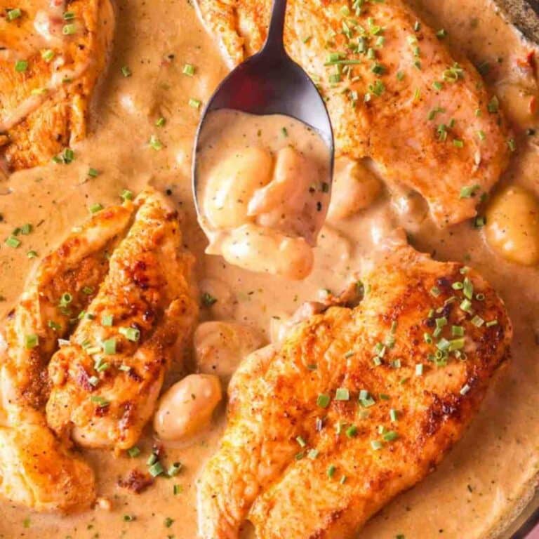 One Pan Creamy Chicken and Gnocchi