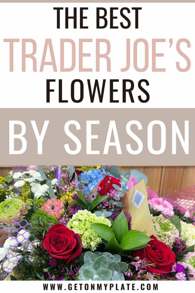 The Best Trader Joe’s Flowers {by season!}