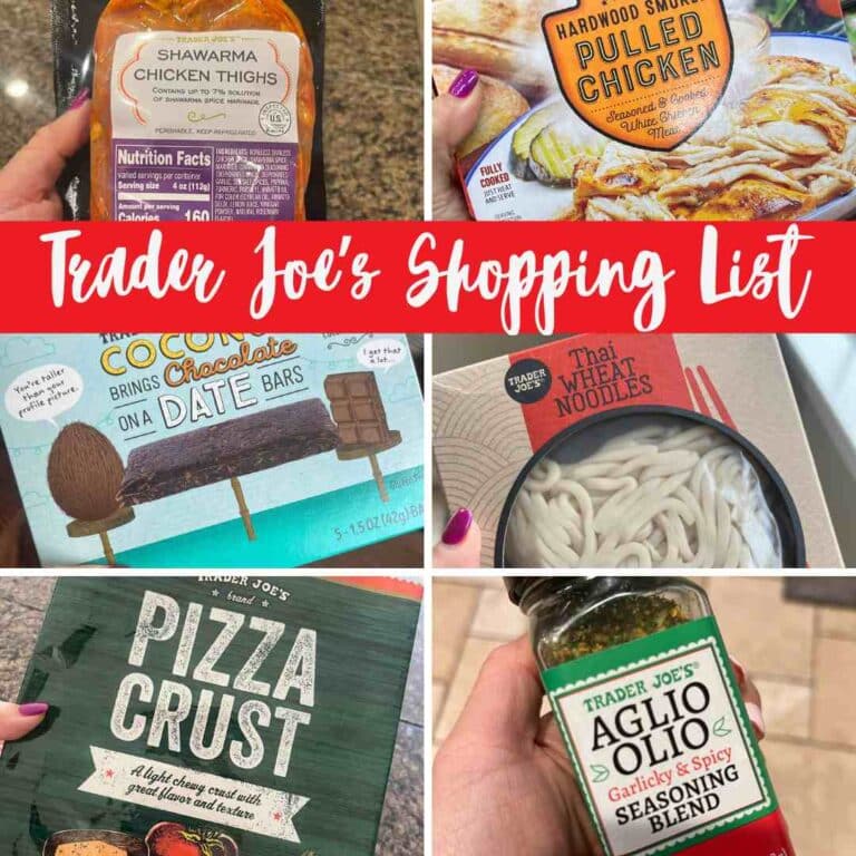 Trader Joe’s Shopping List: 55 Best Things to Buy {with printable list!}