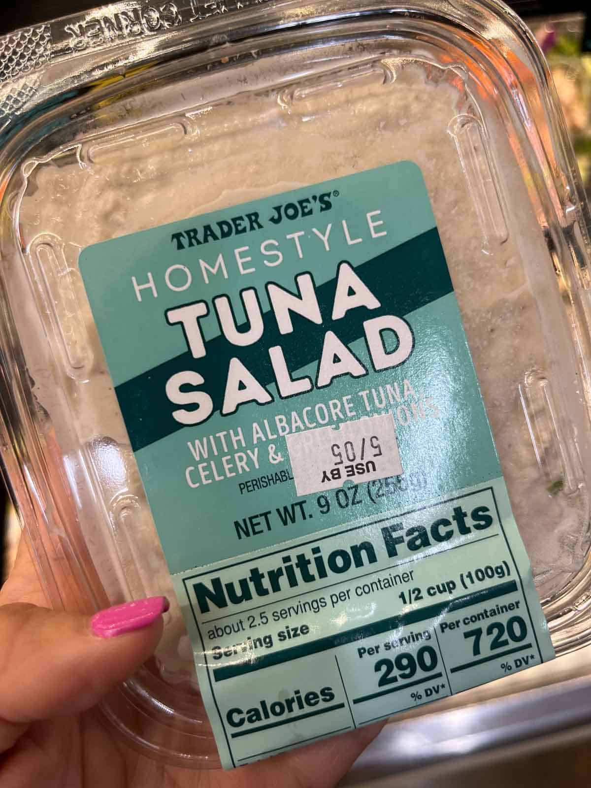 Trader Joe's tuna salad.