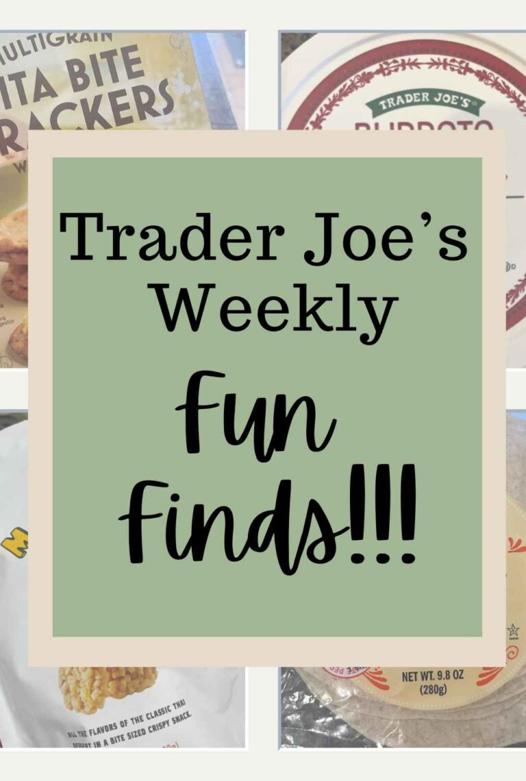 Trader Joe's Fun Finds graphic.
