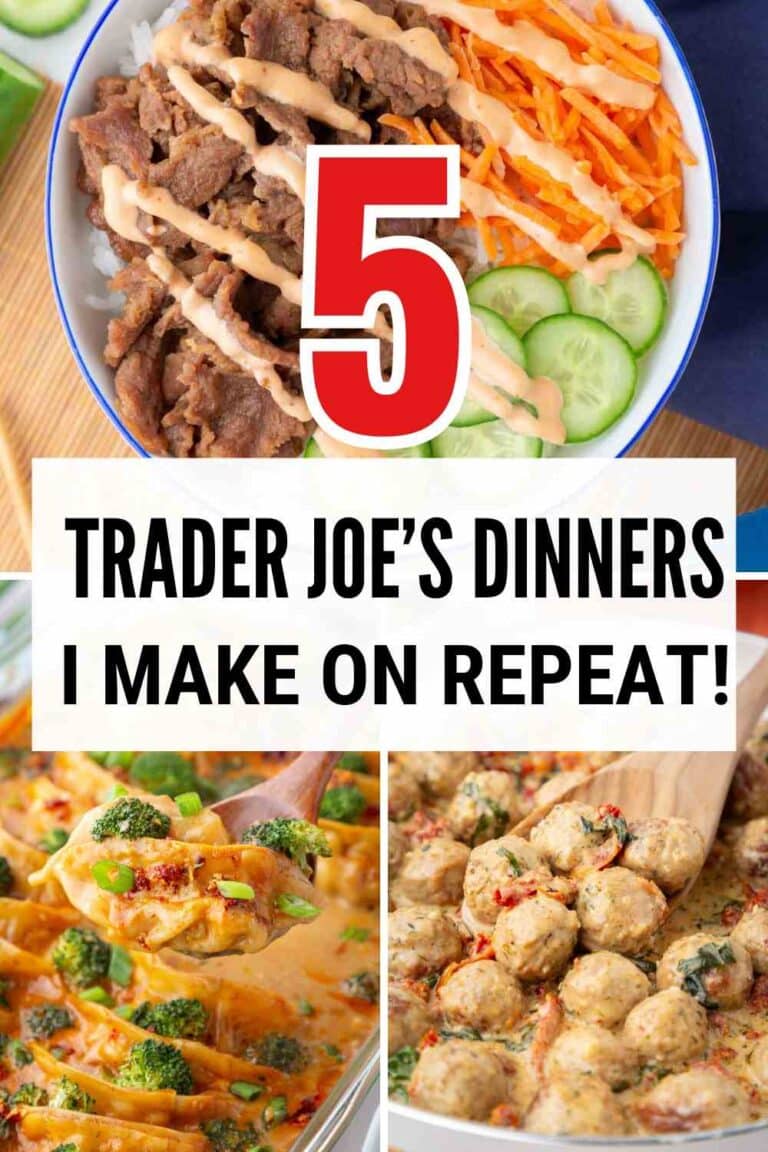 5 Trader Joe’s Dinners I Make on Repeat!