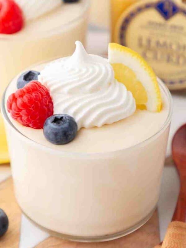 Easy Lemon Curd Mousse